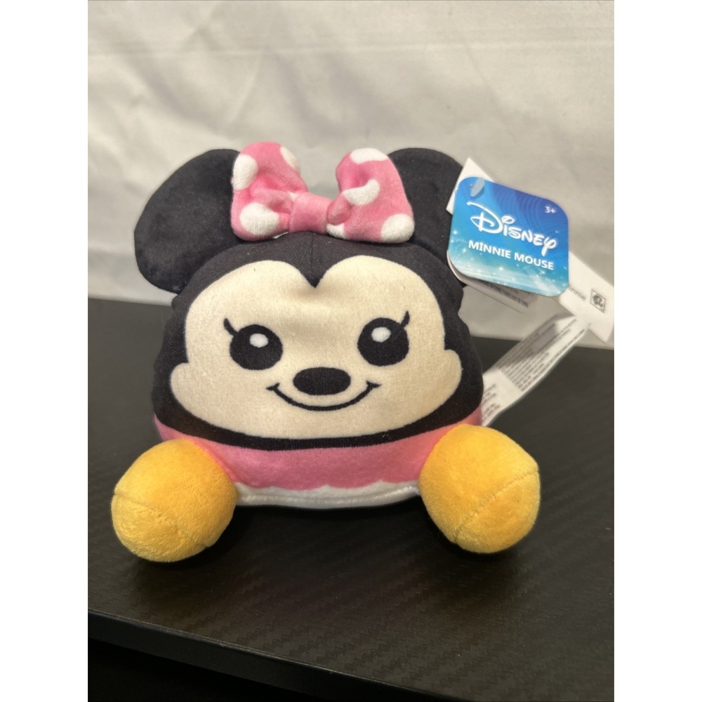 Disney‎ Classics Minnie Mouse Weighted Small Plush 5" Stuffed Kids Toy Just Play